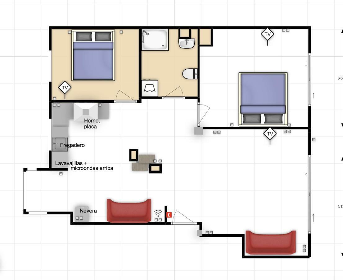 Apartamento Jardines Canarios Los Cristianos  Exterior foto